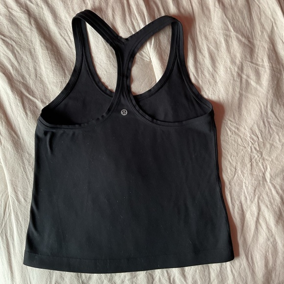 Lululemon Align Racerback Cropped Tank Top | Size 6 | Black - Picture 2 of 2